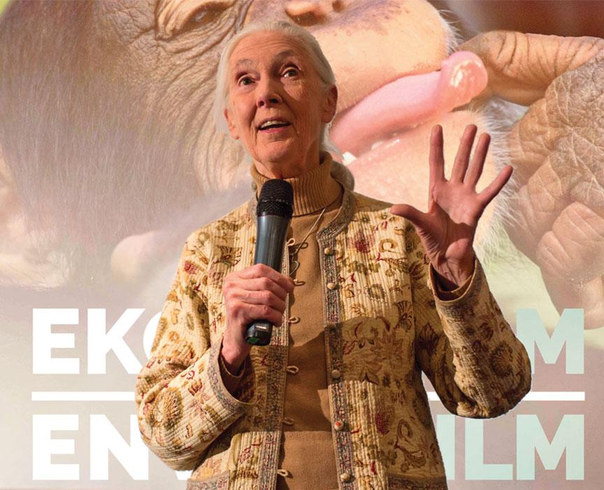 Jane Goodall, Honour of Ekotopfilm 2016